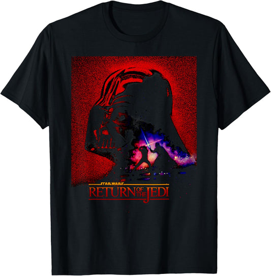 Star Wars Return Of The Jedi Darth Vader Dark Poster T-Shirt - T-Shirt | Black