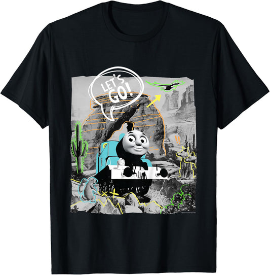 Thomas & Friends - Lets go T-Shirt - T-Shirt | Black