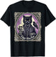 “Edgar Allan Paw” Funny Pun Black Cat Gothic Theme T-Shirt - T-Shirt | Black