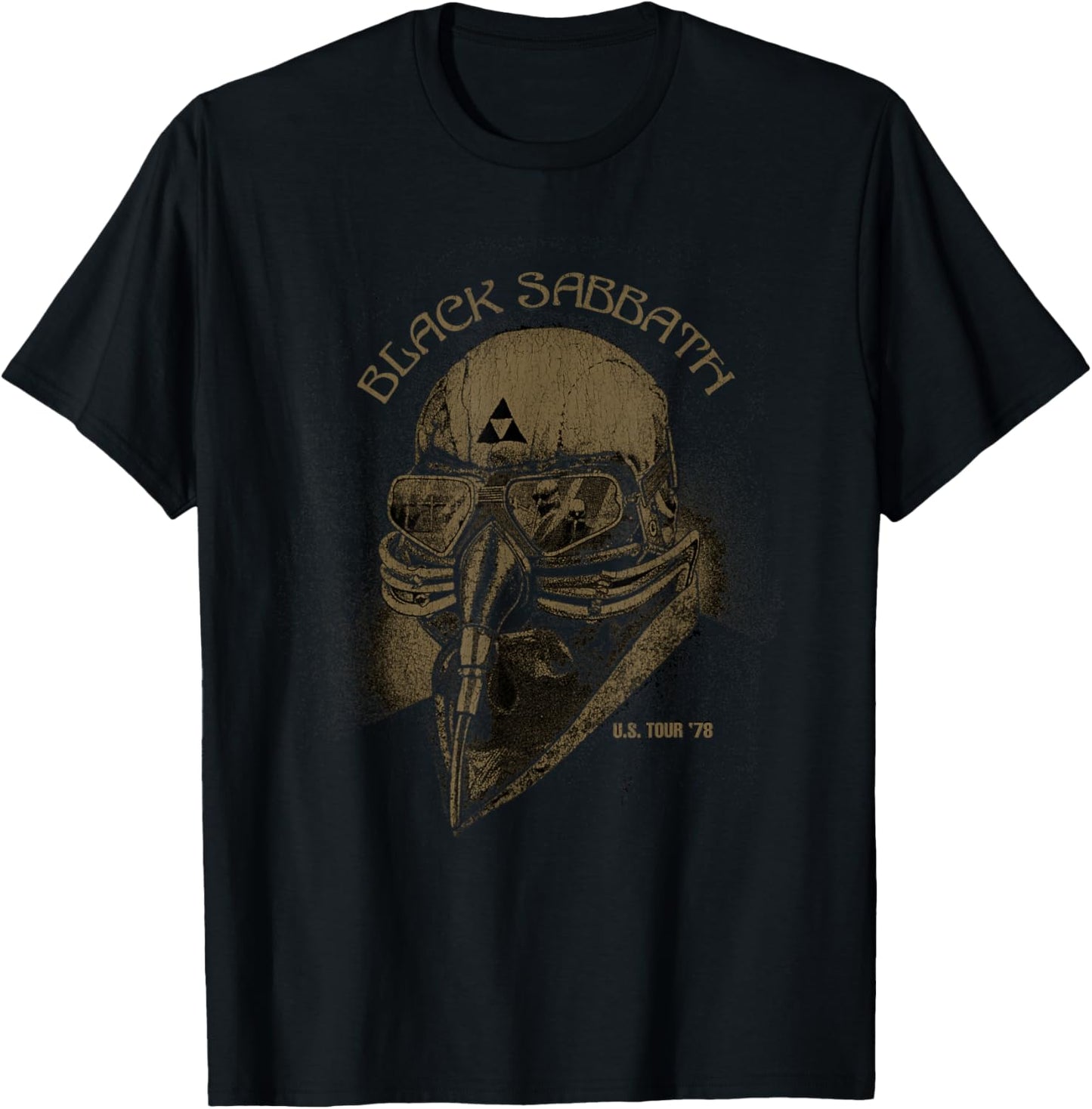 Black Sabbath US Tour 78 Masken T-Shirt - T-Shirt | Black