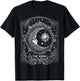 The Moon Tarot Card Goth Emo Occult Graphic Women Girls T-Shirt - T-Shirt | Black