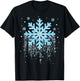 Snowflake Costume Winter Christmas Matching Kids T-Shirt - T-Shirt | Black