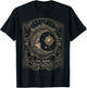 The Moon Tarot Card Goth Emo Occult Graphic Women Girls T-Shirt - T-Shirt | Black