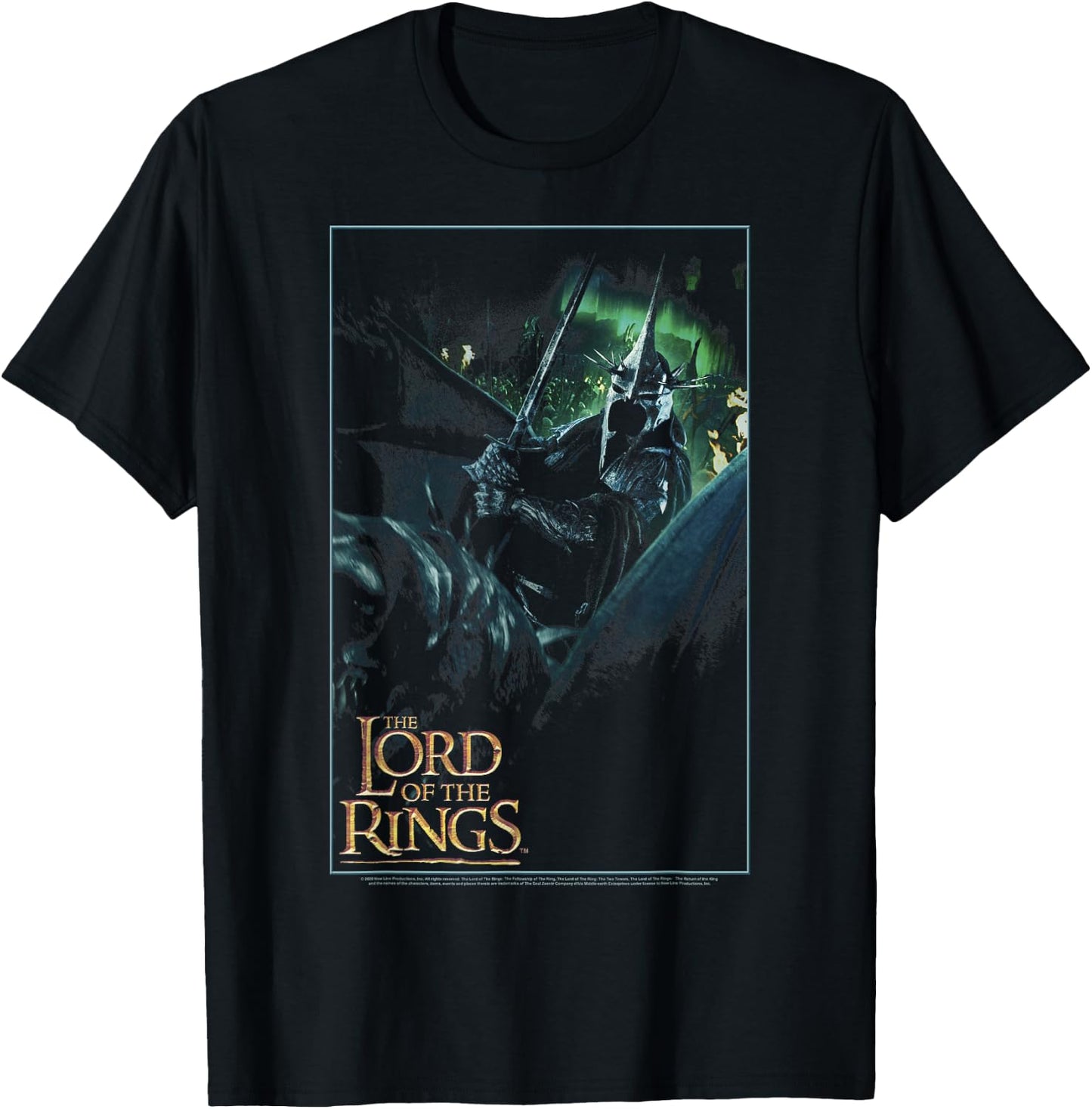 The Lord Of The Rings Witch King Dark Poster T-Shirt - T-Shirt | Black