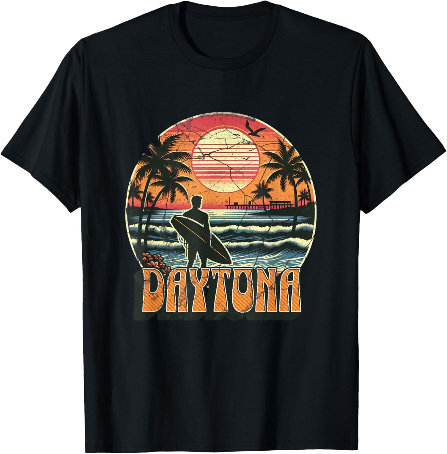 Daytona Beach T-Shirt - T-Shirt | Black
