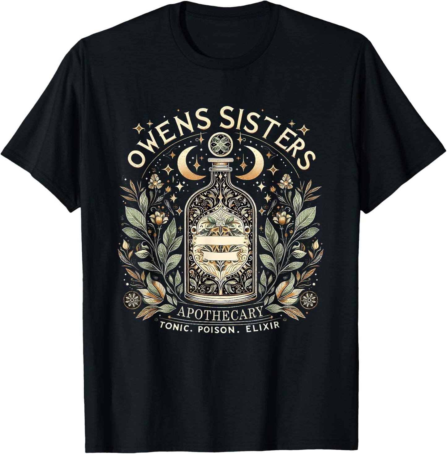 Halloween Sisters Practical Magic Girls Womans T-Shirt - T-Shirt | Black