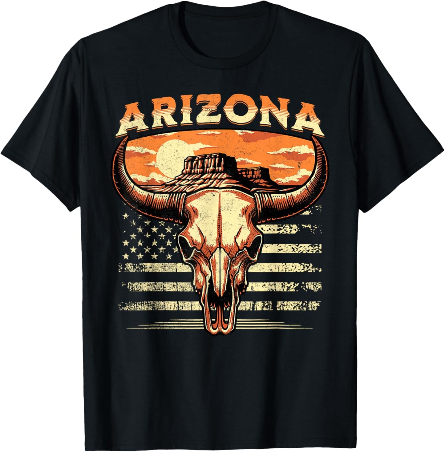 Arizona , Black, S T-Shirt - T-Shirt | Black