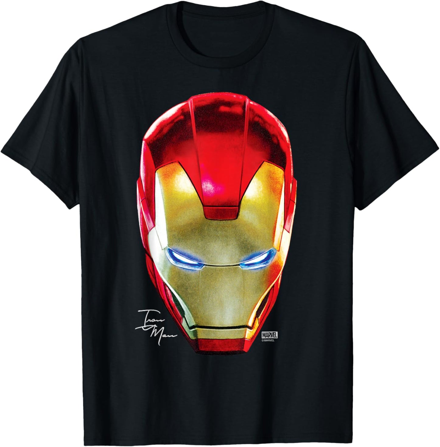 Iron Man - Portrait T-Shirt - T-Shirt | Black