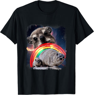 Ugly Funny Meme Retro Animal , Black, S T-Shirt - T-Shirt | Black