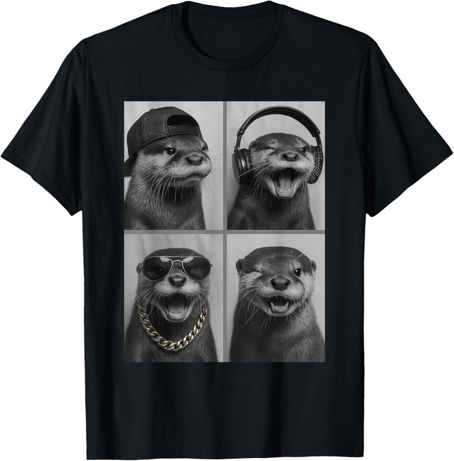 Lunettes de Soleil Otter T-Shirt - T-Shirt | Black