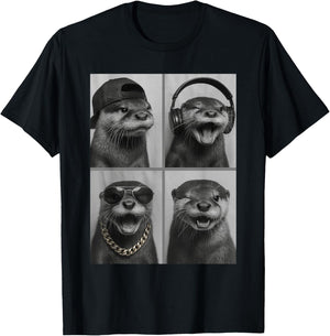 Lunettes de Soleil Otter T-Shirt - T-Shirt | Black