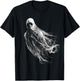 Ghost Costume Halloween Graphic Art Ghost T-Shirt - T-Shirt | Black