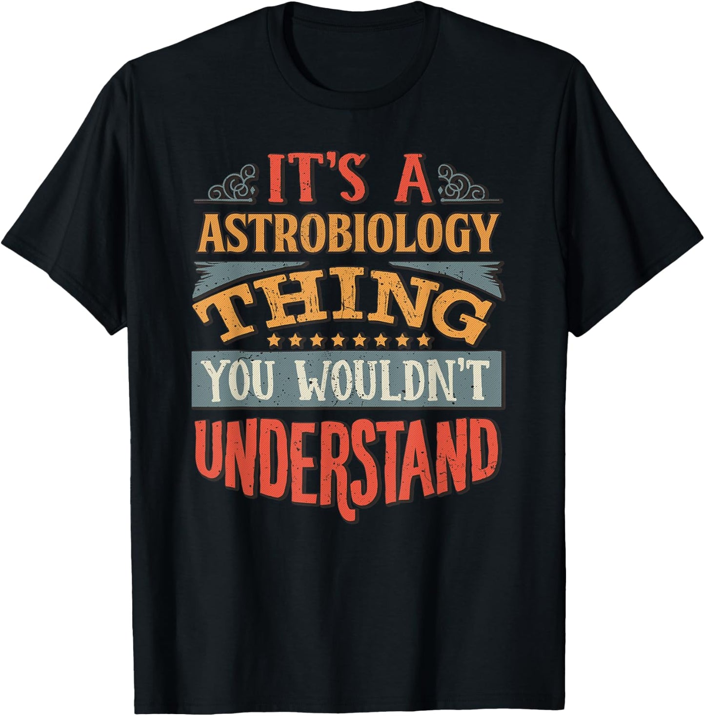 Astrobiology T-Shirt - T-Shirt | Black