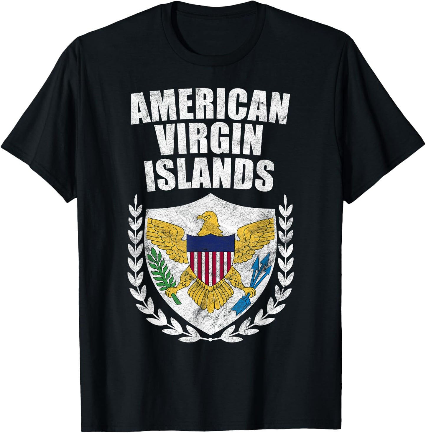 American Virgin Islands T-Shirt - T-Shirt | Black