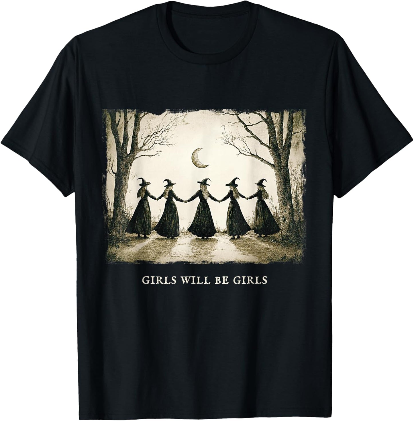 Witches T-Shirt - T-Shirt | Black