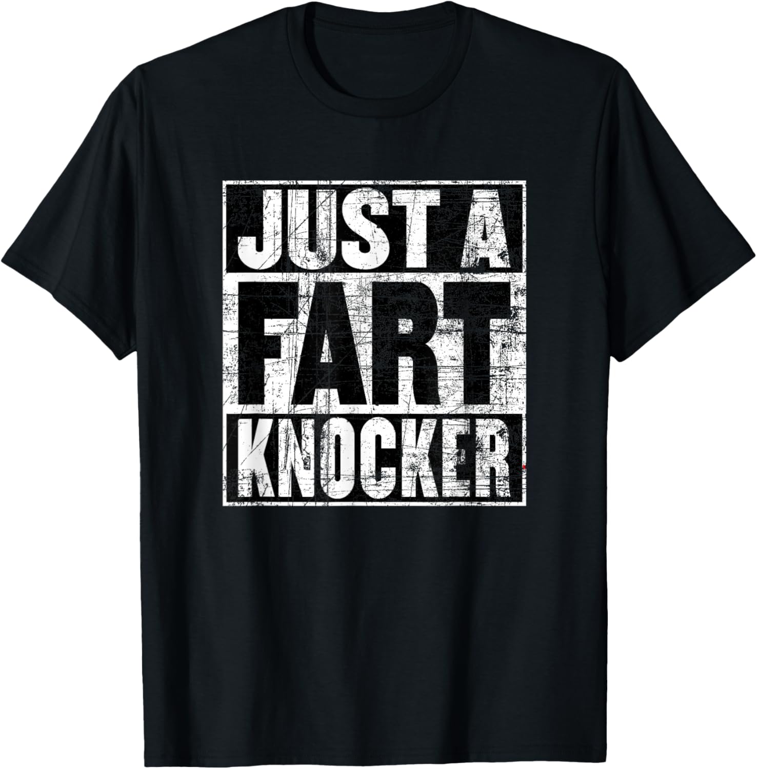 Fart Knocker Shirt for Kids or Adults, Funny Fart Knocker T-Shirt - T-Shirt | Black