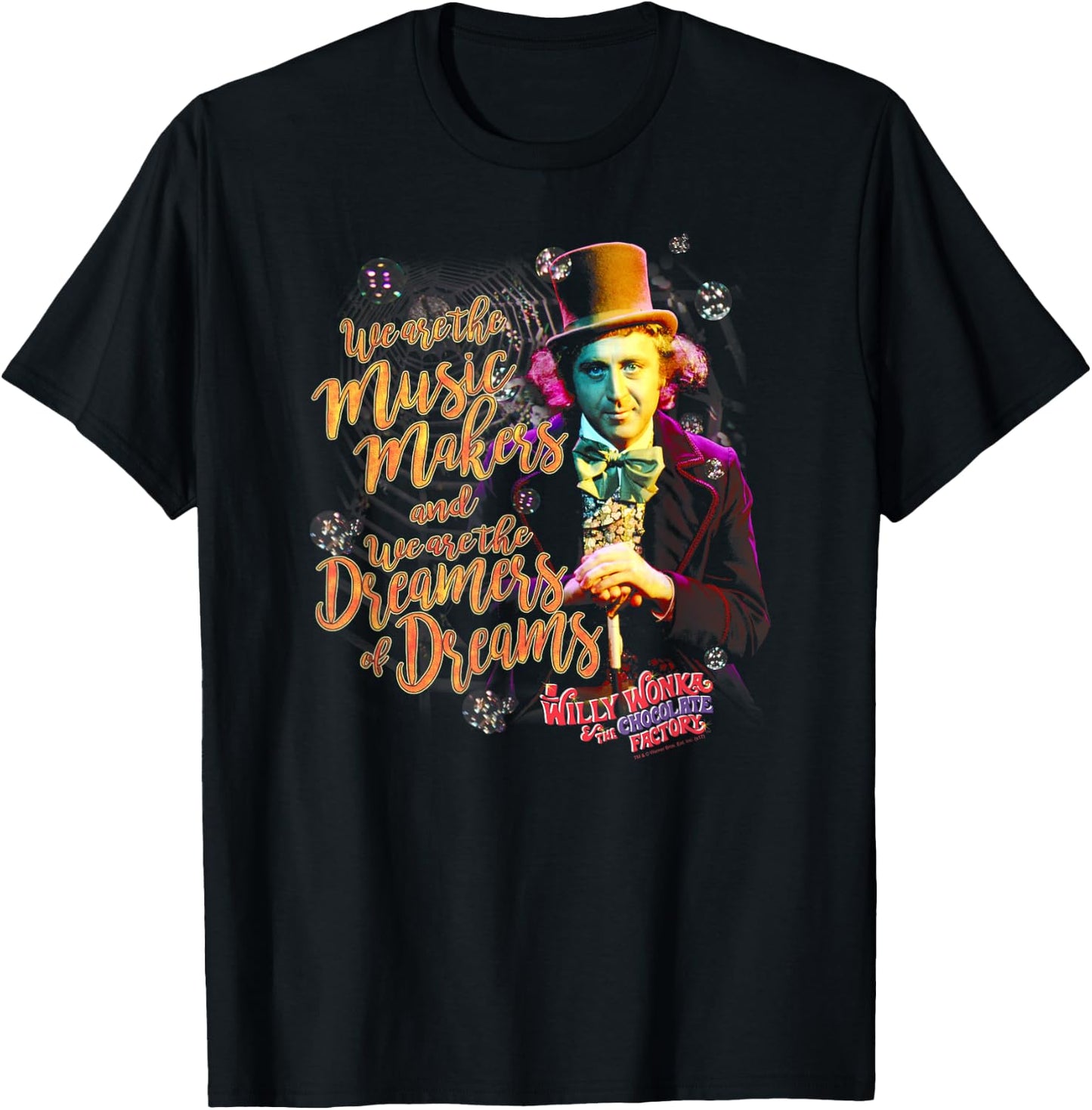 Willy Wonka Music Makers T-Shirt - T-Shirt | Black