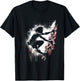Jesus Rock Climbing - Funny Christian Religious Wall Climber T-Shirt - T-Shirt | Black