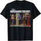 The Big Bang Theory Broken Elevator Group Shot T-Shirt - T-Shirt | Black