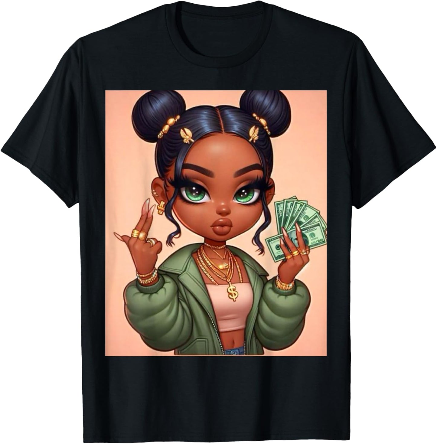"Get Money" T-Shirt - T-Shirt | Black
