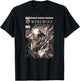Marvel Werewolf by Night Jack Colorless Comic Cover T-Shirt - T-Shirt | Black