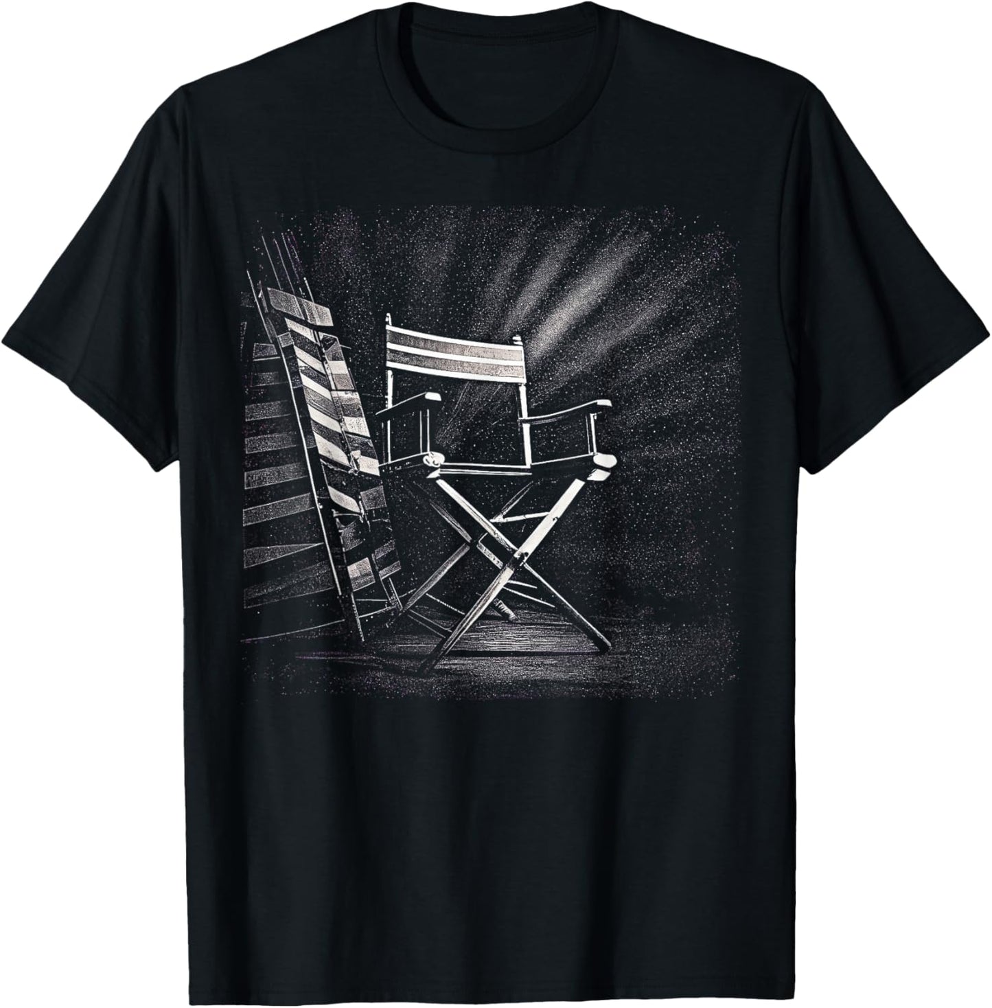Filmmaker Camera Action Movie Director Movie Clapper Board T-Shirt - T-Shirt | Black