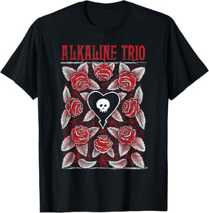 Alkaline Trio - Official Merchandise - Roses T-Shirt - T-Shirt | Black