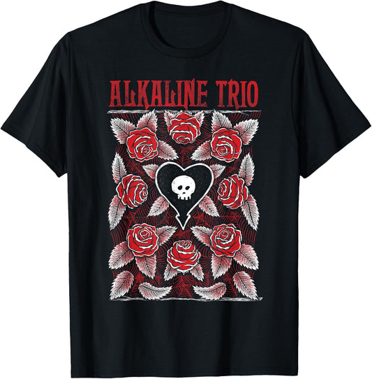 Alkaline Trio - Official Merchandise - Roses T-Shirt - T-Shirt | Black