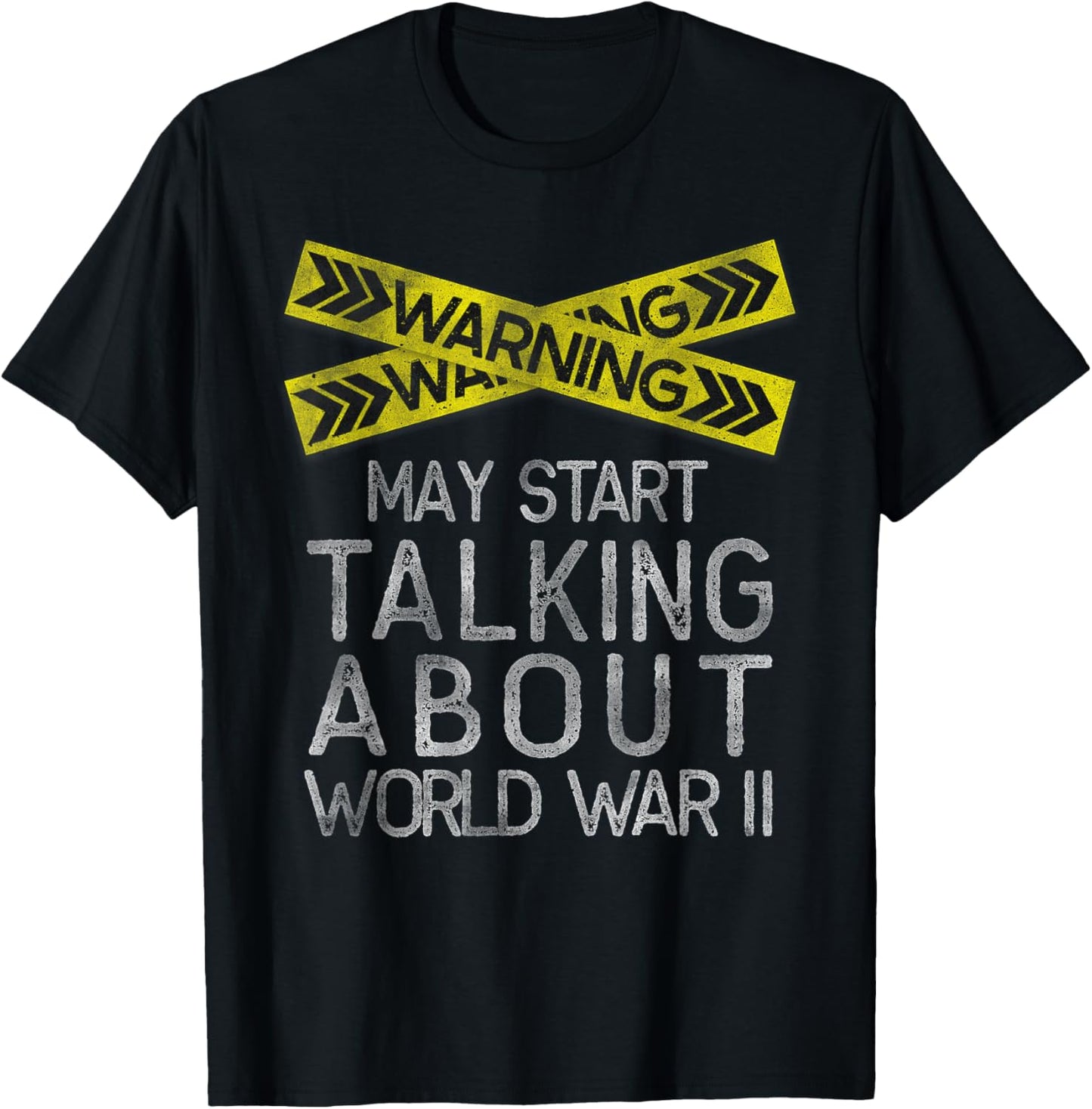 History Lover, World War 2, American History Student T-Shirt - T-Shirt | Black