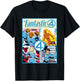 Marvel The Fantastic Four: First Steps Retro Comic Cover T-Shirt - T-Shirt | Black