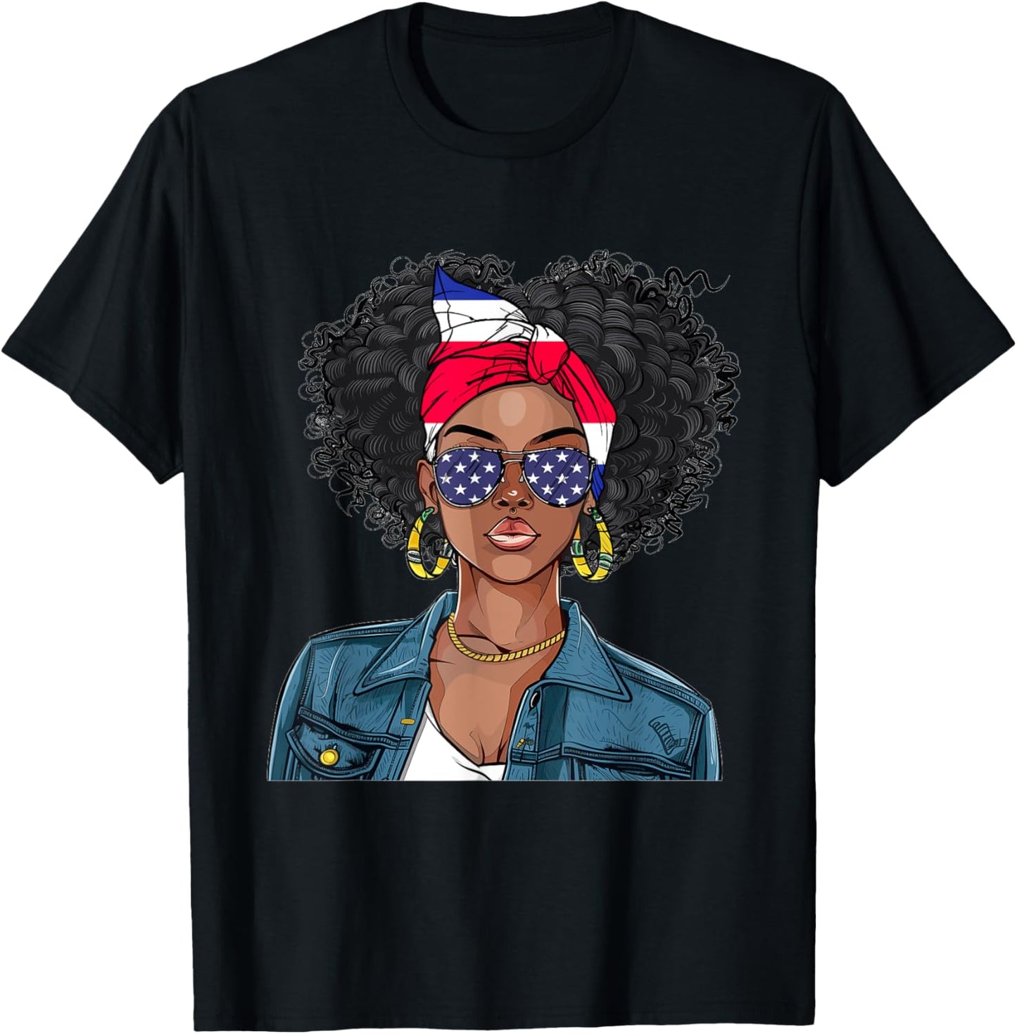 Costa Rican Flag Souvenirs Woman Dress American Costa Rica T-Shirt - T-Shirt | Black