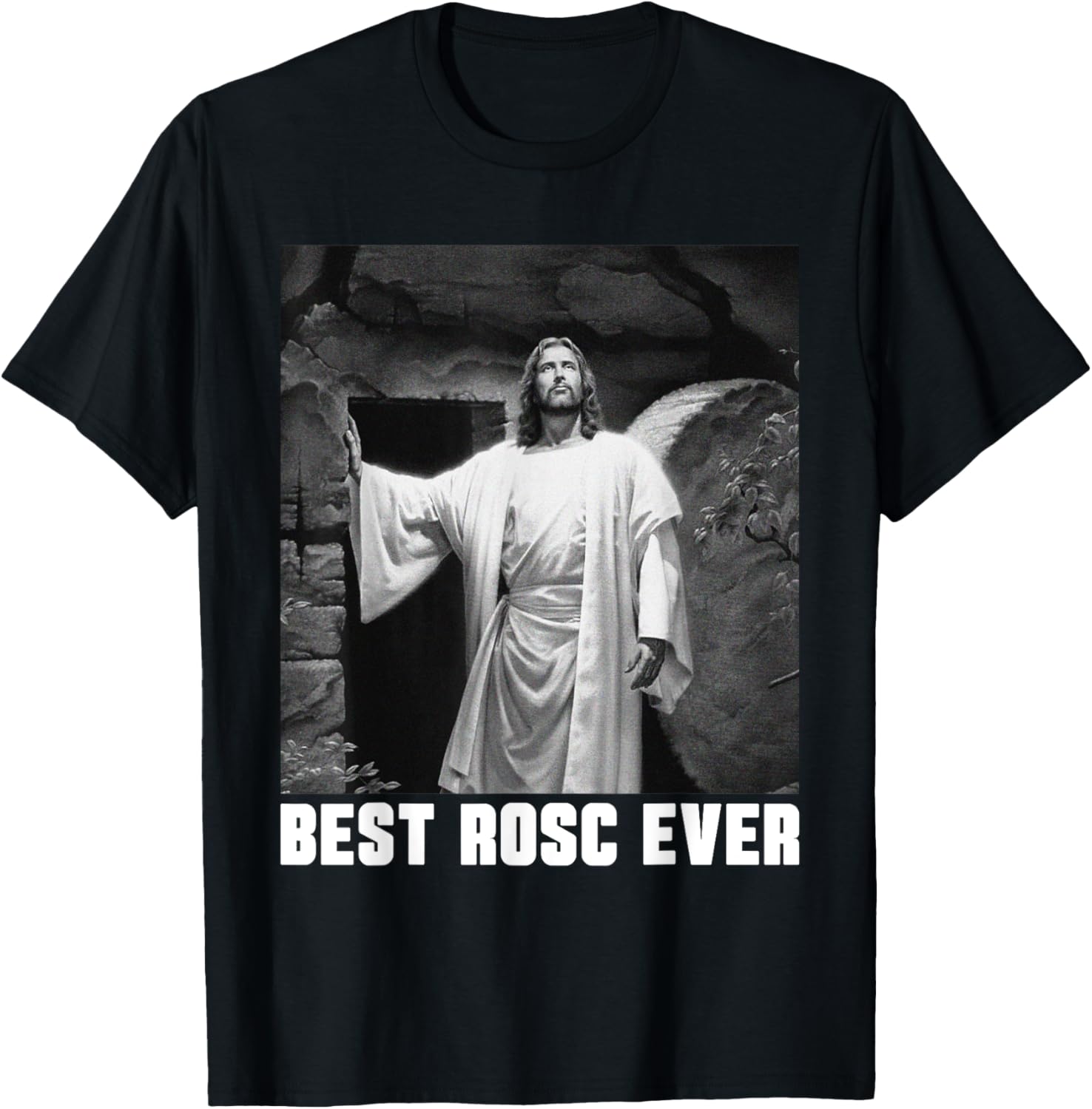 Best Rosc Ever Jesus Christian God Prayer Faith T-Shirt - T-Shirt | Black