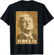 Amlo President Of Mexico Torn Propaganda Poster T-Shirt - T-Shirt | Black