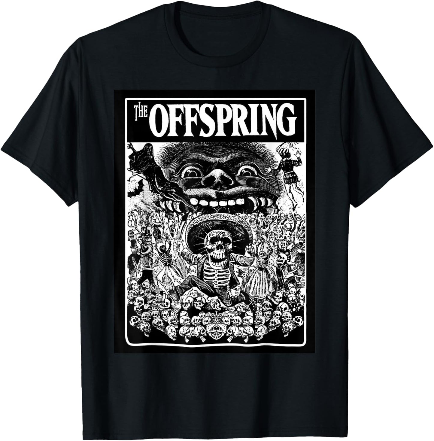 The Offspring Official Crowd Logo T-Shirt - T-Shirt | Black