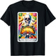 The Taco Lover Tarot Card Taco Tuesday Cinco de Mayo T-Shirt - T-Shirt | Black