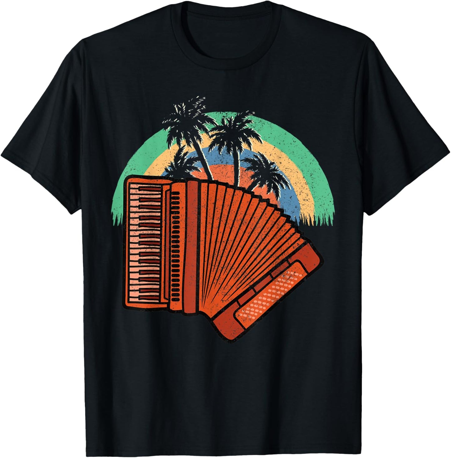 Accordionists Accordionist Accordion T-Shirt - T-Shirt | Black