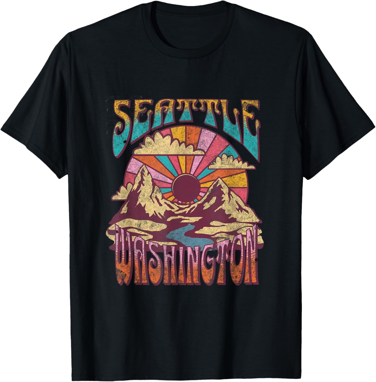 Seattle T-Shirt - T-Shirt | Black