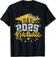 Dad Senior 2025 Proud Dad of a Class of 2025 Graduate Daddy T-Shirt - T-Shirt | Black