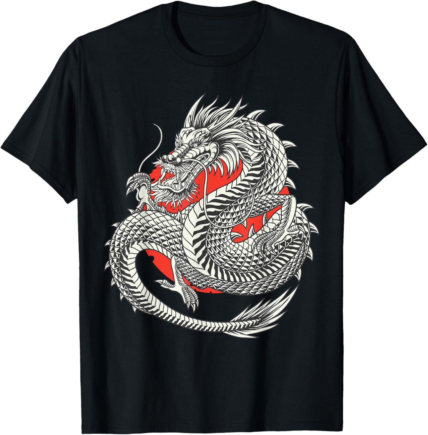 Japanese Dragon T-Shirt - T-Shirt | Black