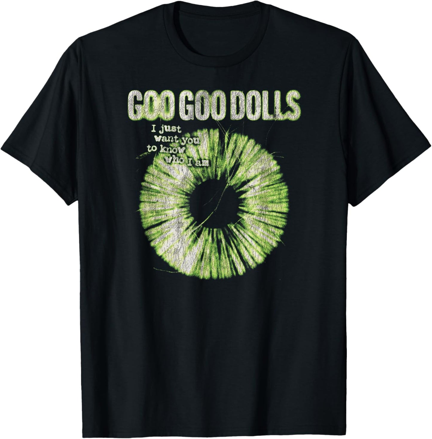 Goo Goo Dolls Green IRIS Exclusive T-Shirt - T-Shirt | Black