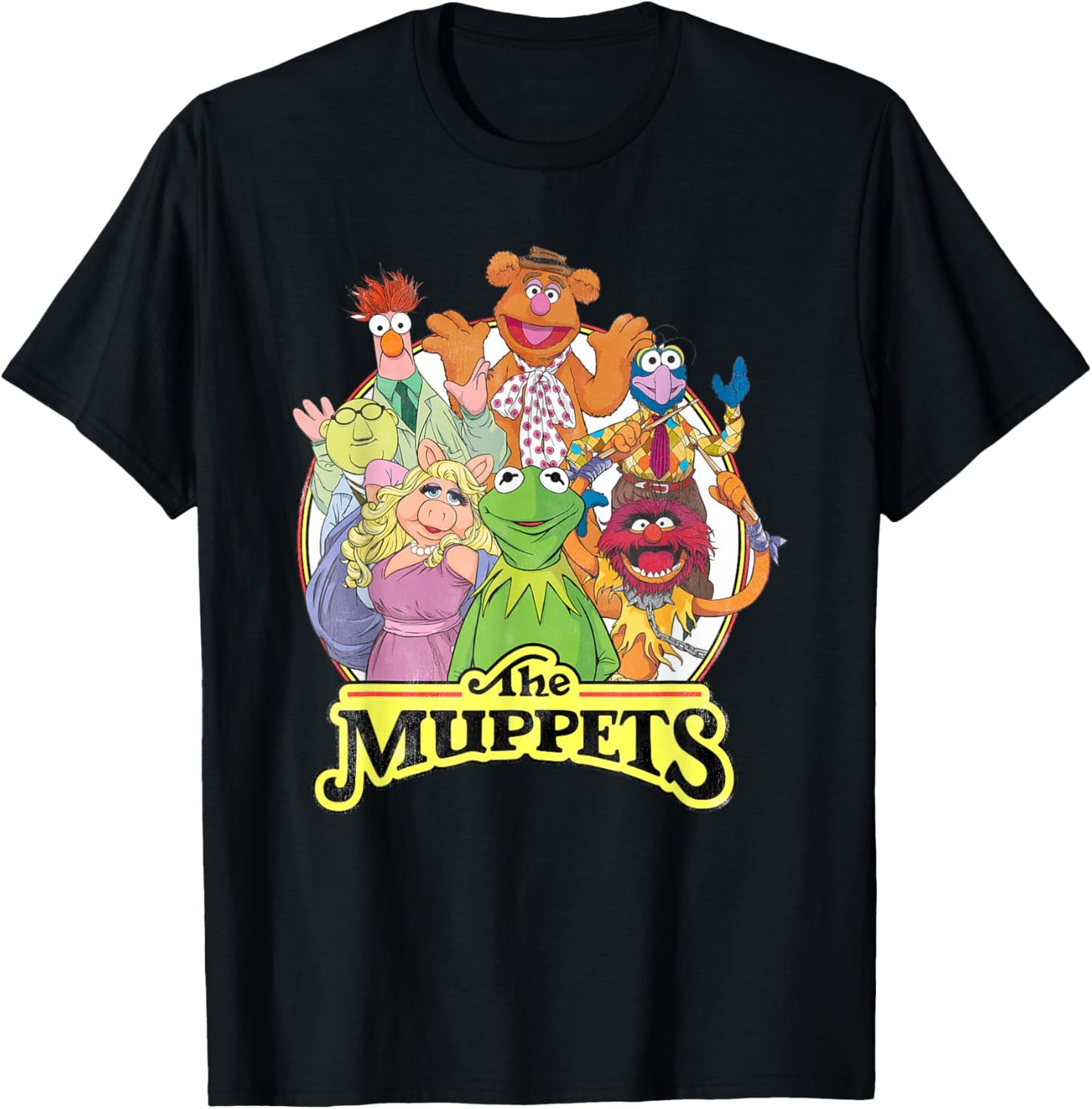 The Muppets Show Characters T-Shirt - T-Shirt | Black
