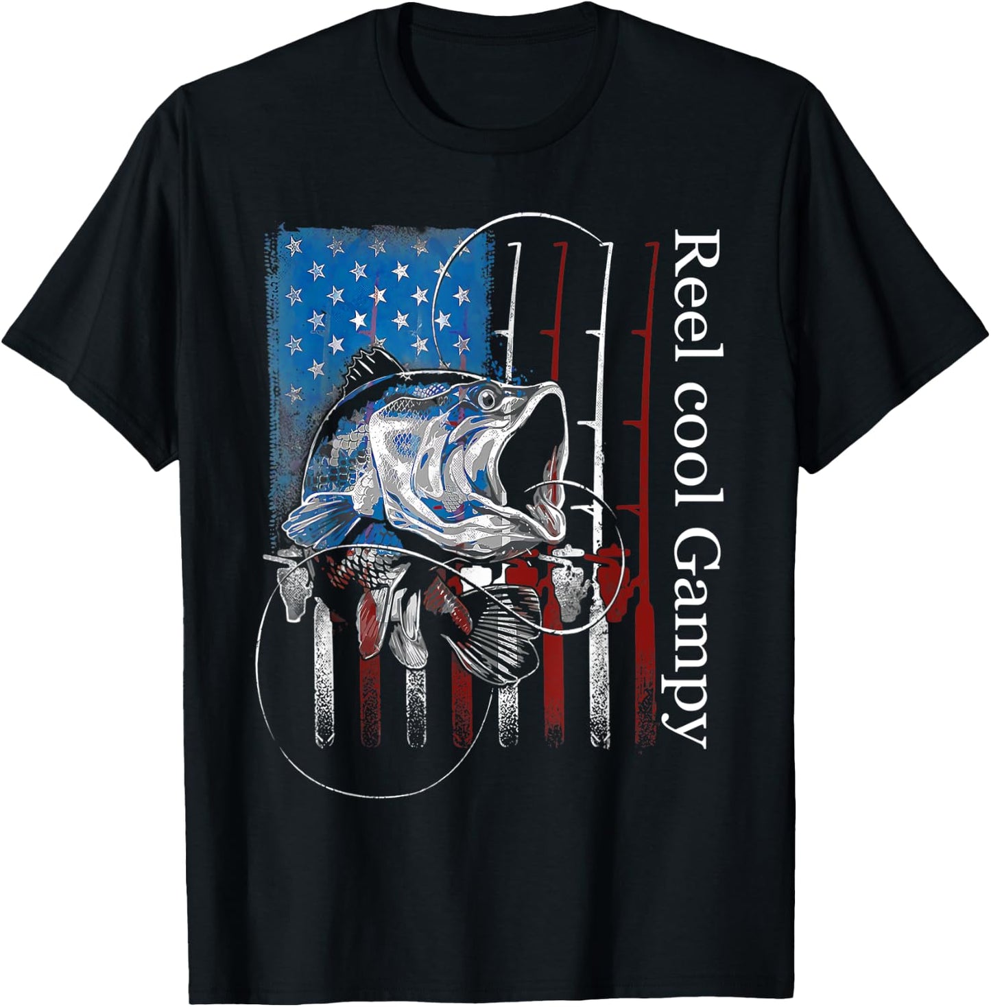 Reel cool Reel cool Gampy T-Shirt - T-Shirt | Black
