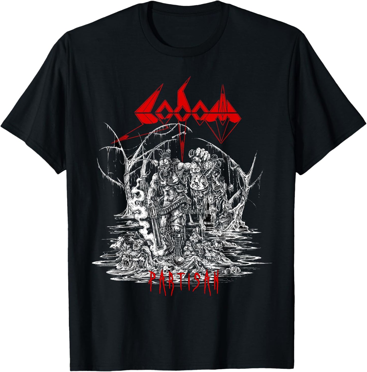 Sodom - Partisan - Official Merchandise T-Shirt - T-Shirt | Black