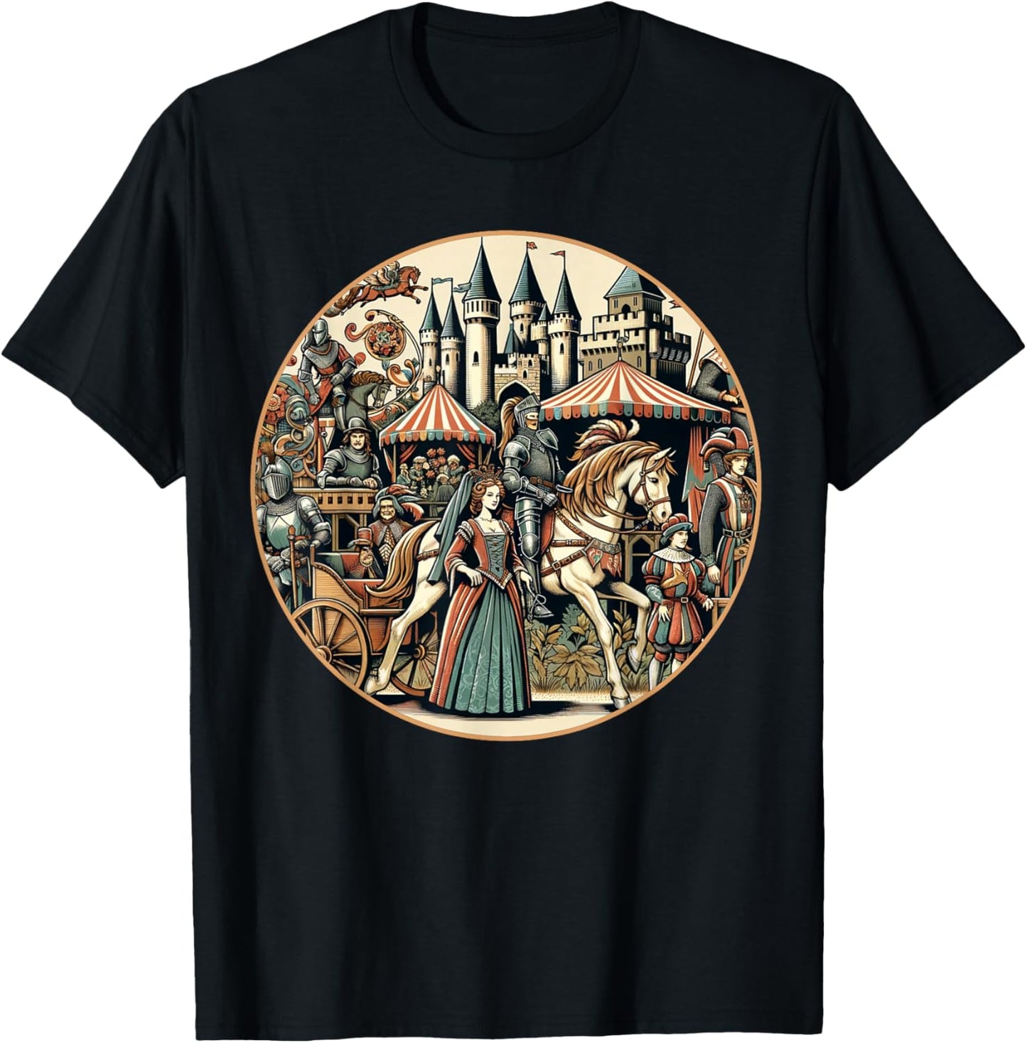 Renaissance Fair T-Shirt - T-Shirt | Black