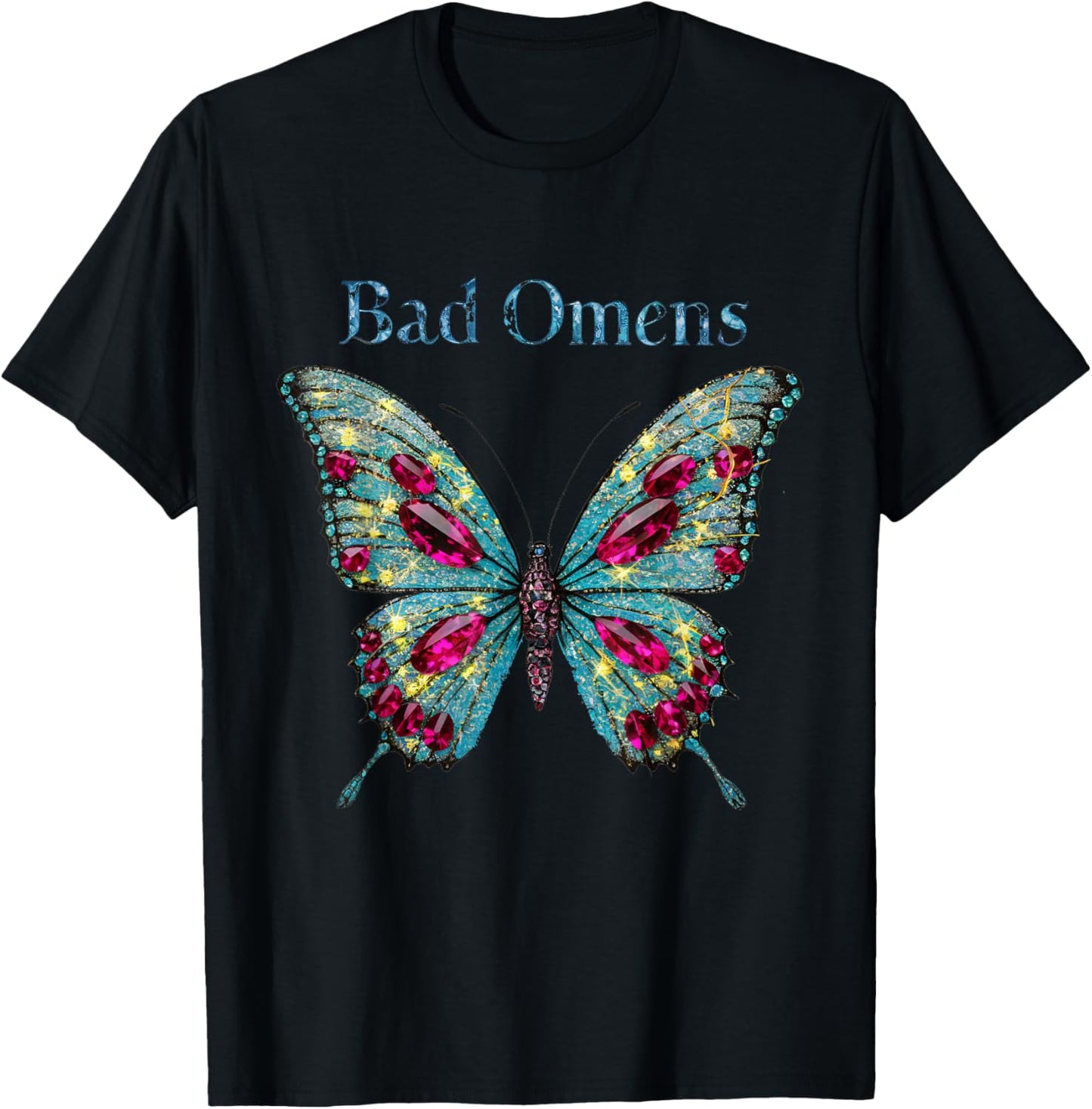 Bad Omens Moth T-Shirt - T-Shirt | Black