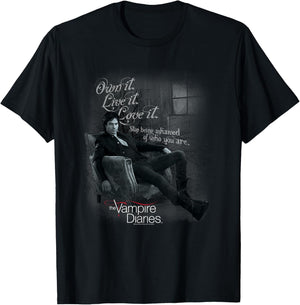 The Vampire Diaries Be Yourself T-Shirt - T-Shirt | Black