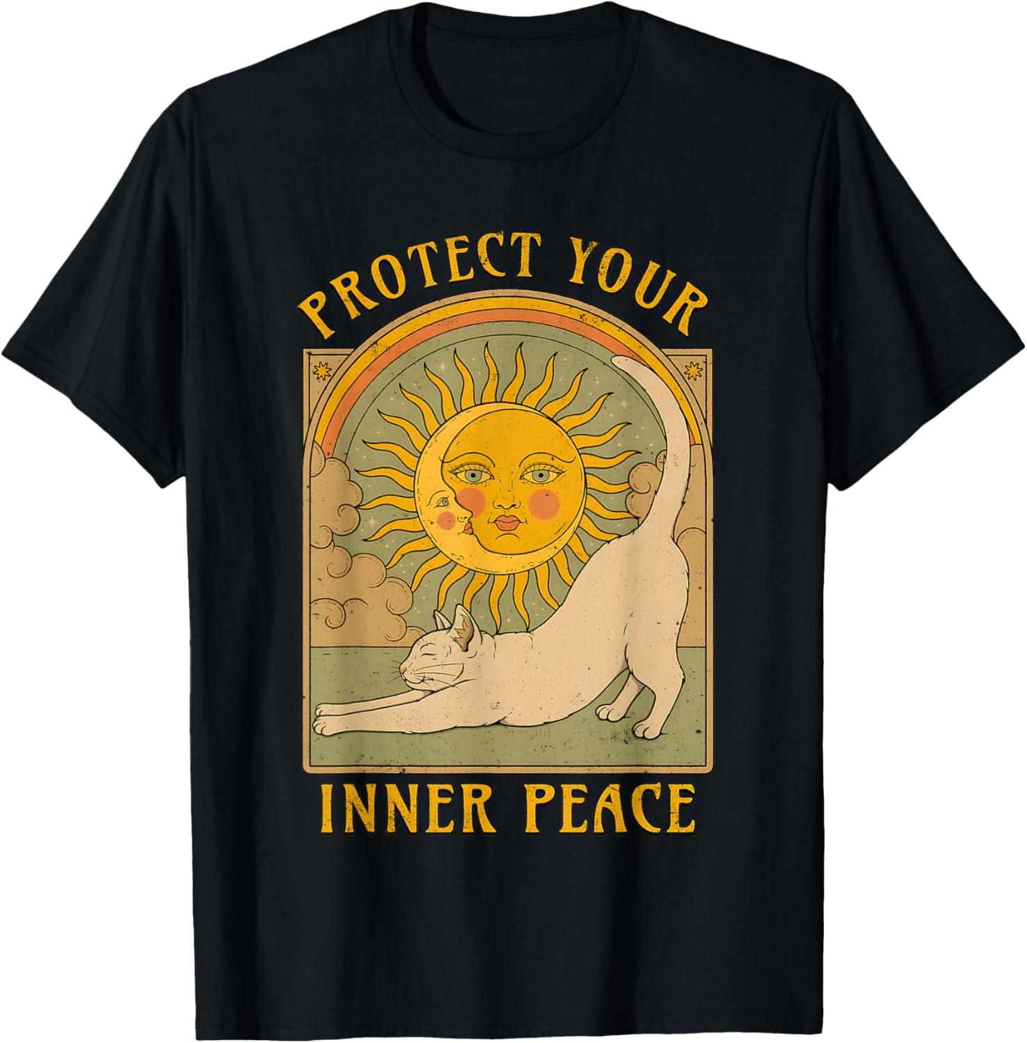 Protect Your Inner Peace T-Shirt - T-Shirt | Black