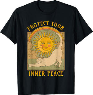 Protect Your Inner Peace T-Shirt - T-Shirt | Black