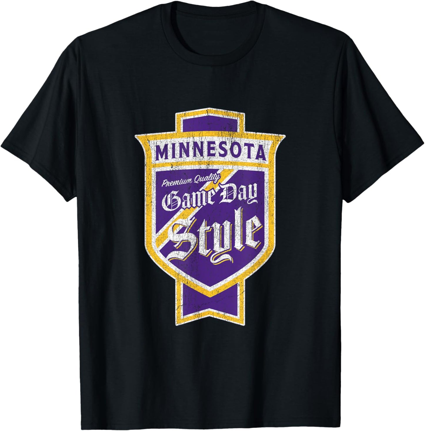 Scandinavian Pride - Minnesota Pride Beer Label T-Shirt - T-Shirt | Black