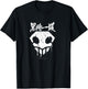 Bleach Skull with Graffiti Paint Drips and Splatter Anime T-Shirt - T-Shirt | Black
